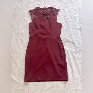 Express Red mini dress Size 6
